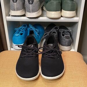 Allbirds Wool Runners Black with White Sole mens 13